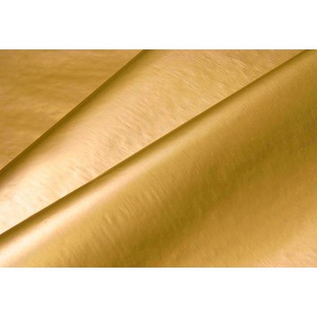  Pergamin-Papier; 50 cm x 200 m; Inka, uni; gold; P0308; mit lichtechten Farben gedruckt; ca. 30 g/qm; Pergaminpapier; Rollengewicht ca. 8 kg 