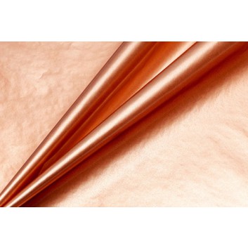  Pergamin-Papier; 50 cm x 200 m; Mystik, uni; kupfer; P04576; mit lichtechten Farben gedruckt; ca. 35 g/qm; Pergaminpapier; Rollengewicht ca. 8 kg 