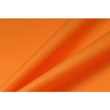  Blumenseide, nassfest; 75 cm x ca. 350 m; uni; mandarin = orange; A29; hochnaßfest, hochreißfest; ca. 33 g/qm; Seidenpapier, glatt, durchgefärbt 