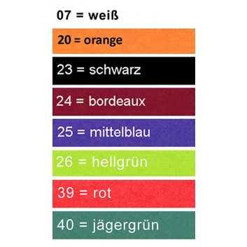  Flaschenseide - 500-Bogen, ca. 2,6 kg; 37 x 50 cm; uni; verschiedene Farben; naßfest; ca. 30 g/qm; Seidenpapier; Bogen plano 