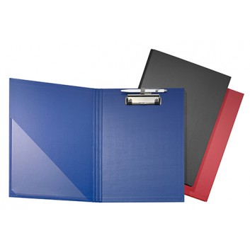  Falken Klemmbrett; für DIN A4: 23,0 x 32,0 cm (B x T); 3 Farben; Pappkern mit Papierbezug; Klemme: Metall; mit Aufhängöse 