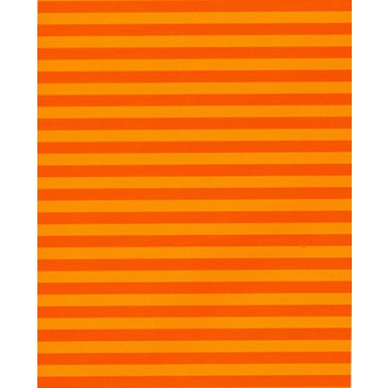  Bolis Geschenkpapier; 70 cm x 50 m; Blockstreifen; orange; 2039-31; Offset weiß, glatt; 50m-Midirolle; Rückseite unbedruckt weiß 