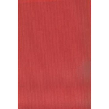  Geschenkpapier; 50 cm x ca. 250 m; uni, einseitig farbig; rot, Rückseite: naturbraun; 30005; Kraftpapier braun, enggerippt; Secare-Rolle 