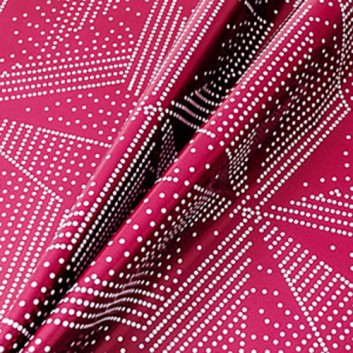  Binhold Geschenkpapier; 50 cm Breit, Rollengewicht: ca. 9 Kilo; Echantillon; cassis; 88045; Kraftpapier, weiß gestrichen glatt; Secare-Rolle 