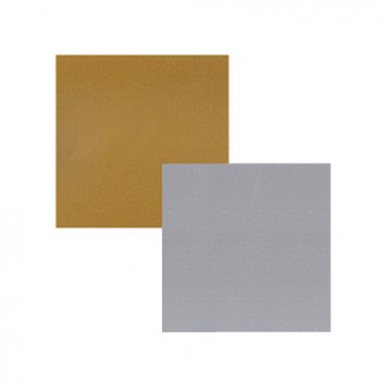  Geschenkpapier; 50 cm x 250 m / 70 cm x 250 m; uni, einseitig farbig; gold /silber; 8007 / 8008; Geschenkpapier weiß, glatt; Secare-Rolle 