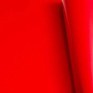  Geschenkpapier - Lackpapier; 50 cm x 250 m / 70 cm x 250 m; uni, einseitig farbig; rot-glänzend, Rückseite: weiß-matt; 90001 