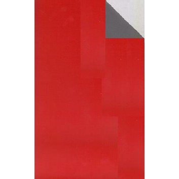  Geschenkpapier; 50 cm x 200 m; bicolor, zweiseitig farbig; rot-grau; 70210; Geschenkpapier, glatt; Secare-Rolle 