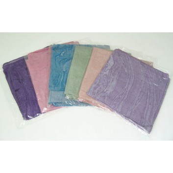  Geschenk-Schal, farbig; ca. 80 x 80 cm; uni; hellviolett (Rest ausverkauft); Baumwolle; einzel verpackt; - Sonderpreis Abverkauf - 