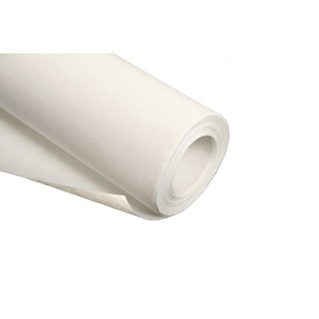  Clairefontaine Packpapier, glatt - 10m-Rolle; 100 cm x 10 m; weiß, glatt - unbedruckt; ca. 60 g/qm; Kleinrolle; Papier, PH-neutral; PEFC 