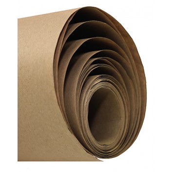  Clairefontaine Recy-Packpapier, glatt - 10m-Rolle; 100 cm x 10 m; braun, glatt - unbedruckt; ca. 70 g/qm; Kleinrolle; Recycling-Papier 