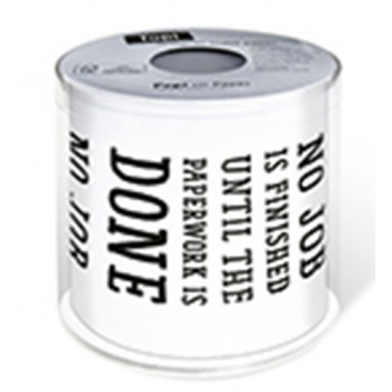  Paper + Design Toilettenpapier mit Design; Paperwork; 00229; 200 Blatt/Rolle; 3-lagig, Zelltuch; Einzel verpackt in Geschenkklarsichtbox. 