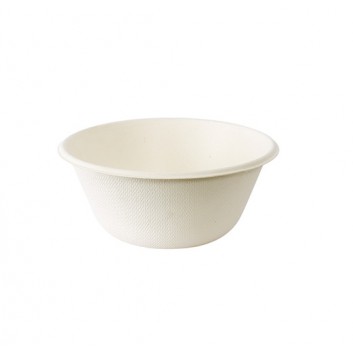  Duni Coppa:Salatschale/Suppenteller/Eisbecher; 250 ml; 11,6 x 11,6 cm, Höhe: 5 cm; beige; Bagasse (Nebenprodukt aus Zuckerrohr) 