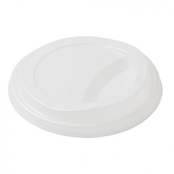  Duni Deckel CPLA für Sweet Coffee-to-go; für CTG-Becher #270283/270284; milchig-weiß; rund, mit Trinköffnung; CPLA; ca. 90,0 mm; Du: 90 mm 