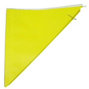  Papier-Spitztüten; 19 cm; 125 g; gelb; uni vollflächig; gefädelt; Papier 70g/m²; für Süßes 