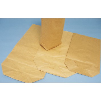  Papier-Bodenbeutel; 36,0 x 52 cm; 10,0 kg; braun; unbedruckt; Kreuzbodenbeutel,ungefädelt; Natronmisch; für Obst, Gemüse und Nüsse; Breite x Höhe 