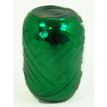  Ringelband-Ei; 5 mm x 20 m; uni: metallic-glänzend; grün (smaragd); Polyband 