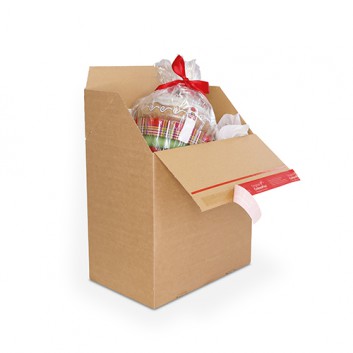  ColomPac Schnellfaltkarton,Eurobox +SK-Verschluß; 294 x 194 x 287 mm; braun; 1-wellig, B-Welle; Wellpappe, braun-braun 