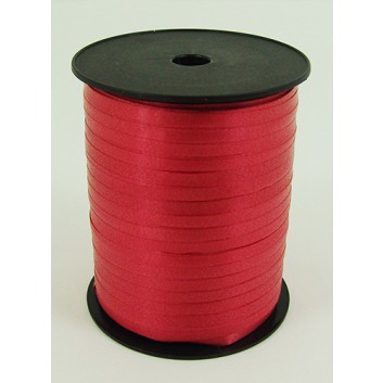  Bolis Poly-Ringelband; 5 mm x 500 m; uni: matt; rosso: rot; 01; Polyband/Kräuselband 