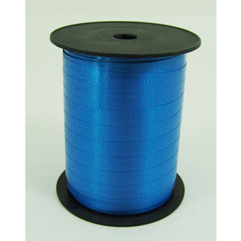  Bolis Poly-Ringelband; 10 mm x 250 m; uni: matt; blu reale: blau; 14; Polyband/Kräuselband 