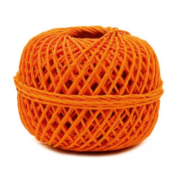  GoldiDecor Kordel; 1 mm x 20 m; Polo, uni; 40=orange; Sisal 