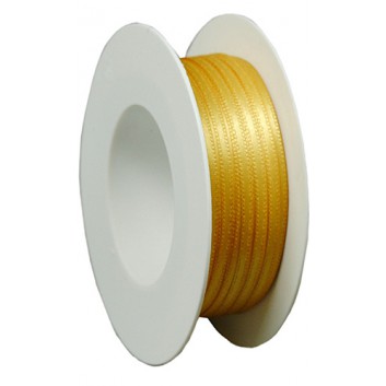  GoldiDecor Geschenkband Satin; 3 mm x 50 m; uni; 15 = gold; Satinband 