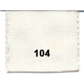 Präsent Geschenkband mit Drahtkante, Standard; 40 mm x 25 m; Lyon: uni; 104 = creme; Textilband; mit Draht 