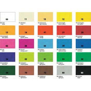  Ursus Plakatkarton; 48 x 68 cm; viele Farben; 380 g/qm; verschiedene Nummern 
