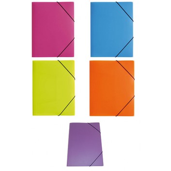  PAGNA Eckspanner; verschiedene Farben; für DIN A3; Polypropylen; ca. 250 Blatt; mit Gummizugverschluß über den Ecken; mit 3 Klappen 