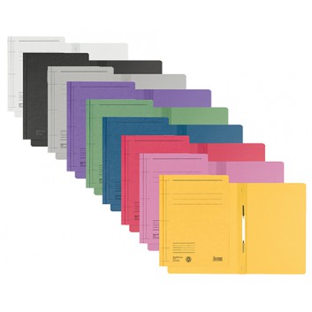  LEITZ Schnellhefter Rapid; verschiedene Farben; für DIN A4; Manila-Karton; 250 g/qm; für ca. 250 Blatt; Heftmechanik für Standartlochung 