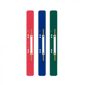  LEITZ Einhängeheftstreifen lang; verschiedene Farben; 310 x 35 mm; Polypropylen; ca. 250 Blatt; Heftmechanik eingezackt; 60 und 80 mm Lochung 
