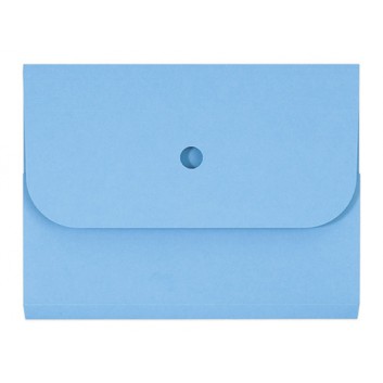  ELCO Ordo forte - Karton-Sammelmappe; intensivblau; für DIN A4 - 320 x 245 + 35 mm; FSC-Karton 320 g/qm; mit 35 mm Seitenfalte; 1/2-Fach + Klappe 