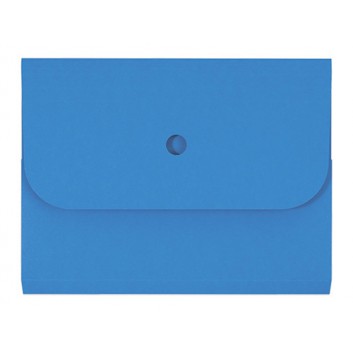  ELCO Ordo forte - Karton-Sammelmappe; königsblau; für DIN A4 - 320 x 245 + 35 mm; FSC-Karton 320 g/qm; mit 35 mm Seitenfalte; 1/2-Fach + Klappe 