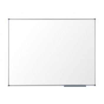  Nobo Whiteboard Basic; verschiedene Größen; weiß; Stahltafel, weiß lackiert; abwischbar und magnethaftend; Alurahmen mit abnehmbarer Stiftablage 