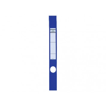 DURABLE Ordnerrückenschild ORDOFIX; 390 x 40 mm; 5 Farben; Kunststoff-Folie; permanent; inkl. Blankoschilder; für Handbeschriftung; 10 Stück 