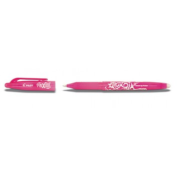  PILOT Frixion radierbar; pink; 0,4 mm; mit Gummispitze durch Reibung radierbar; passende Mine:Frixion 2261,Art.Nr.642261 