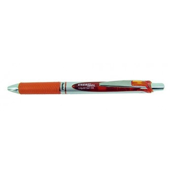  Pentel BL77 EnerGel Gelschreiber; orange; 0,35 mm (Kugeldurchmesser: 0,7 mm); dokumentenecht, lichtecht, wasserfest 