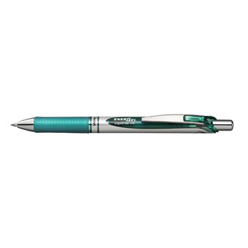  Pentel BL77 EnerGel Gelschreiber; türkis; 0,35 mm (Kugeldurchmesser: 0,7 mm); dokumentenecht, lichtecht, wasserfest 