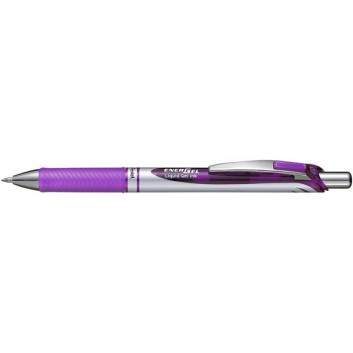  Pentel BL77 EnerGel Gelschreiber; violett; 0,35 mm (Kugeldurchmesser: 0,7 mm); dokumentenecht, lichtecht, wasserfest 