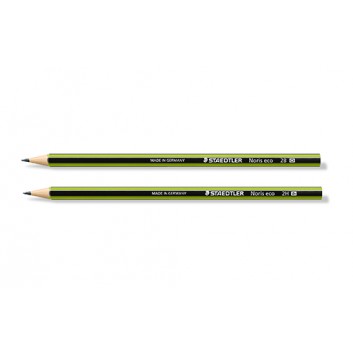  STAEDTLER WOPEX® eco 180 Bleistift; verschiedene Härten; schwarz-grün; Sechskantschaft; ohne Radierer; Schreib- und Zeichenstift 