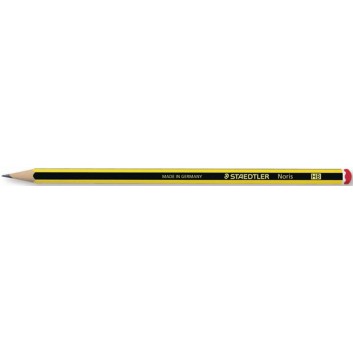 STAEDTLER Noris© 120	 Bleistift; HB; schwarz-gelb; Sechskantschaft; ohne Radierer 