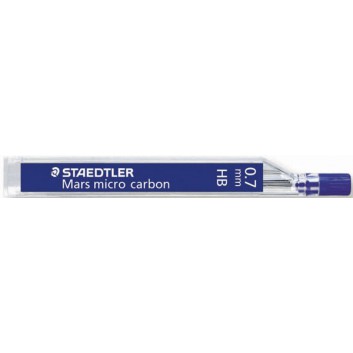  STAEDTLER Mars© micro carbon 250	 Feinmine; 0,7 mm; HB; schwarz; für Papier und Zeichenkarton; Kunststoff Dose 