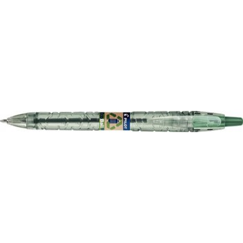  PILOT B2P=Bottle-to-Pen Ecoball Kugelschreiber; grün; 0,27 mm, M = Kugeldurchmesser: 1,0 mm; Geltinte, dokumentenecht; passende Mine: 2123 #642123 