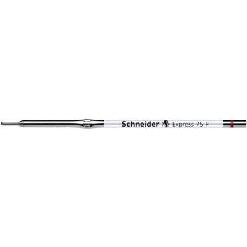  Schneider Express 75 Standardmine; rot; F (fein); dokumentenecht; Standard-Kugelschreibermine; Edelstahlspitze; für K1 872001-2 