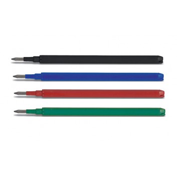  PILOT Frixion BLS-FR7 Tintenroller-Ersatzmine; 4 Farben; Mine: M 0,7 mm / Strichstärke 0,35 mm; radierbar; Ersatzmine für Frixion-Stifte 