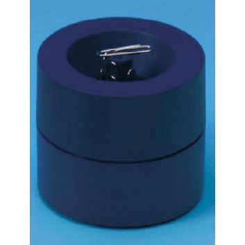  WEDO Klammernspender; 60 x 73 mm (Ø x H); verschiedene Farben; hochwertiger Kunststoff (ABS); magnetisch; inkl. Büroklammern 
