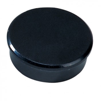  Dahle Magnete; 38 x 13,5 mm (Ø x H); schwarz; 25N (ca. 2500 g); rund 