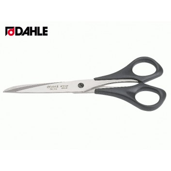  Dahle Schere Professional; 16,0 cm; schwarz; schlagfester ABS-Kunststoffgriff; gehärteter Edelstahl, rostfrei; spitz; Rechtshänder 