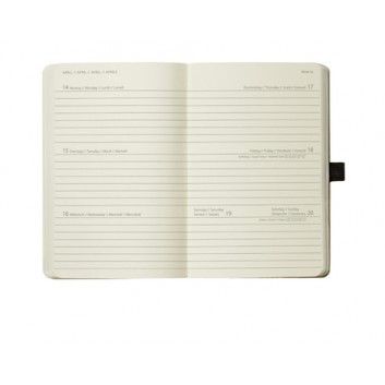  Sigel Wochenkalender Conceptum div. Designs; verschiedene Designs; 9,5 x 15 x 1,7 cm / 11,5 x 15 x 2 cm; 1 Woche = 2 Seiten; diverse; diverse 