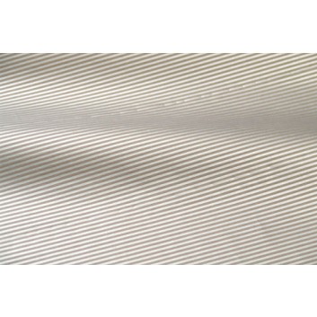  Weihnachts-Geschenkpapier, light; 50 cm /  75 cm; Lignes; grau-silber; 67462; Recyclingpapier weiß, glatt ca. 30-35 g/ 