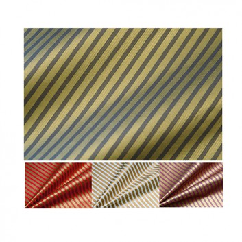  Weihnachts-Geschenkpapier, light; 50 cm / 75 cm; Strips: feine Blockstreifen (5 mm); diverse Farbstellungen 